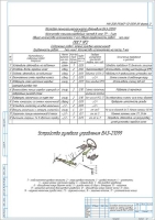 Постовая технологическая карта на замену рулевых наконечников ВАЗ-21099